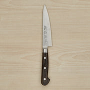 Image 19: Hitohira Imojiya ST SG2 Petty 120mm Brown Pakka Handle
