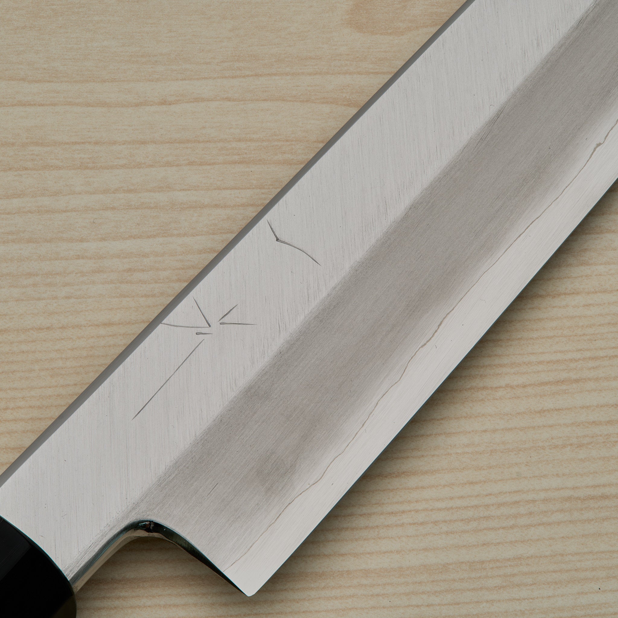 Hitohira Kikuchiyo Rikichi Silver #3 Yanagiba 270mm Ho Wood Handle