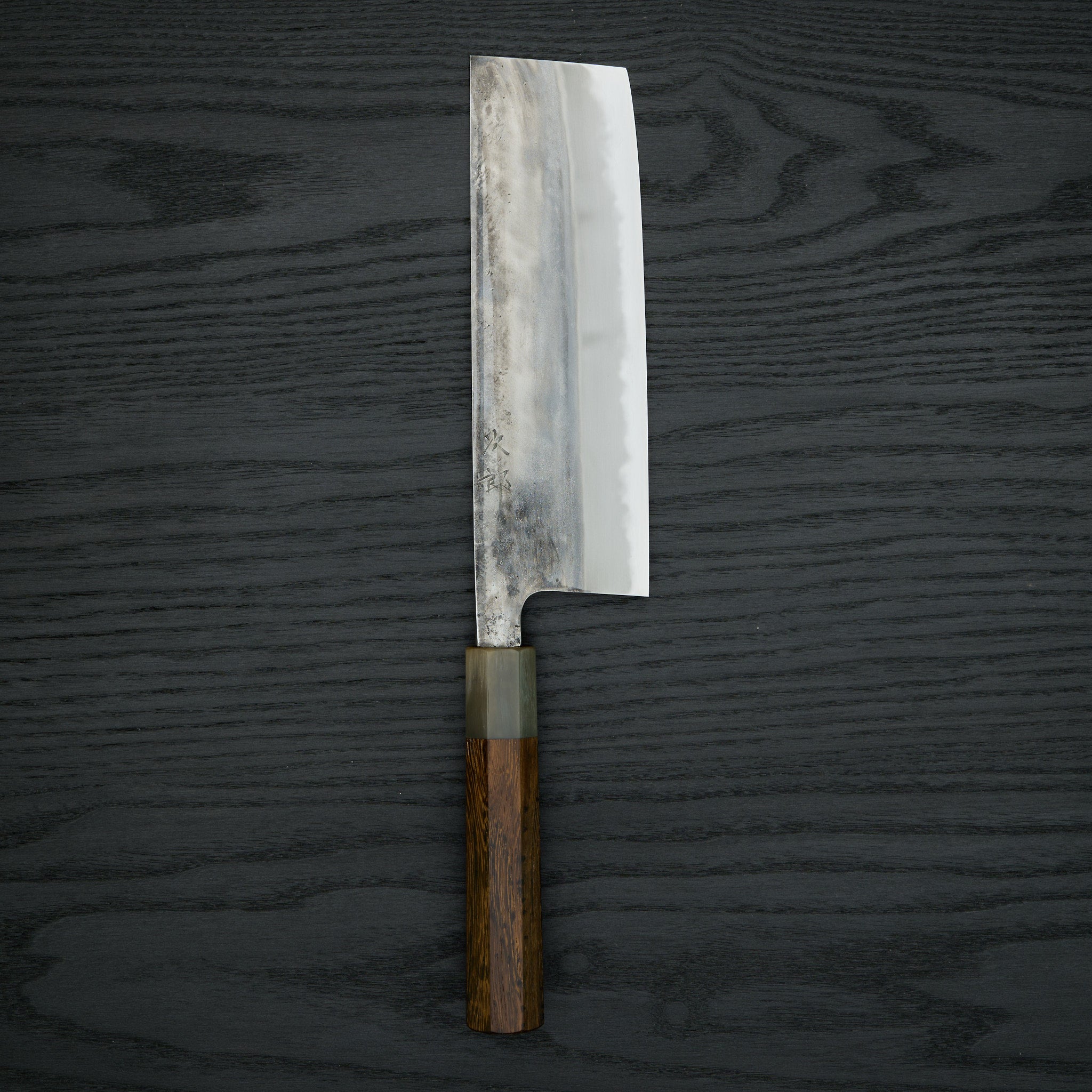 Jiro Tsuchime Wa Nakiri 180mm Taihei Tagayasan Handle (#493