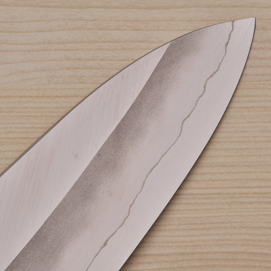 Hitohira Kikuchiyo Kyuzo Silver #3 Migaki Gyuto 210mm Ho Wood Handle