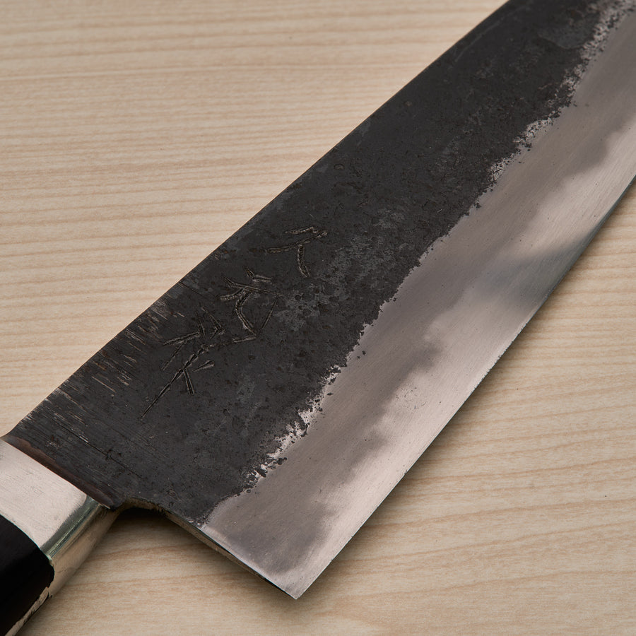 Morihei Hisamoto Kurouchi White #1 Gyuto 180mm Pakka Handle (Fine Finish)