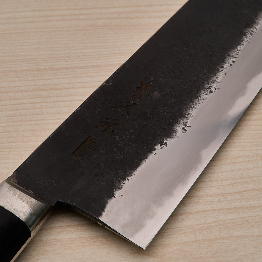 Morihei Hisamoto Kurouchi White #1 Gyuto 210mm Pakka Handle (Fine Finish)