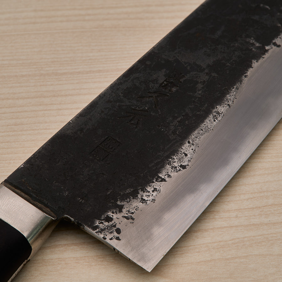 Morihei Hisamoto Kurouchi White #1 Gyuto 240mm Pakka Handle (Fine Finish)