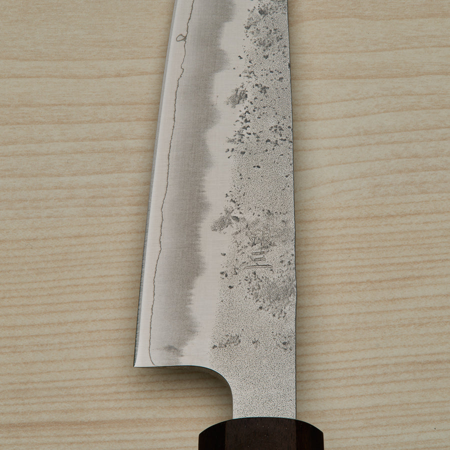 Hitohira Futana S3 Nashiji Petty 135mm Cherry Wood Handle
