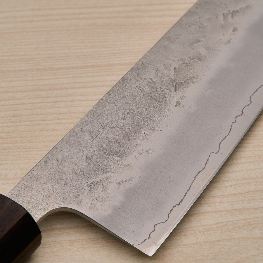 Hitohira Futana S3 Nashiji Gyuto 240mm Cherry Wood Handle