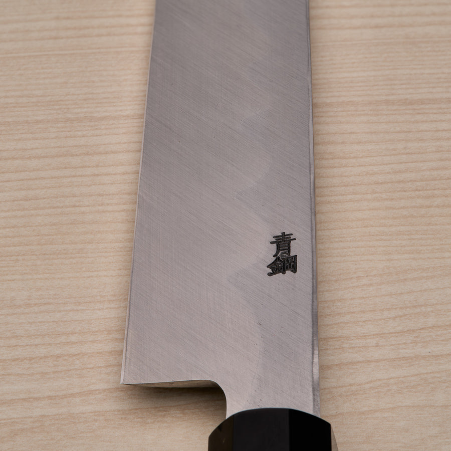 Hitohira Kikuchiyo Manzo Blue #2 Yanagiba 300mm Ho Wood Handle
