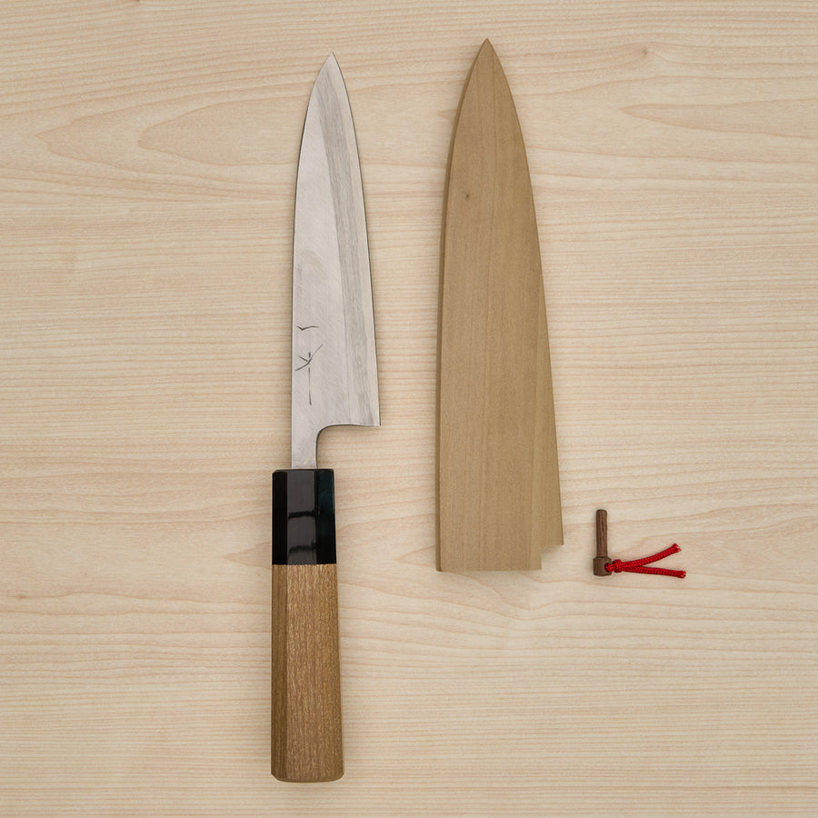 Hitohira Kikuchiyo Manzo Blue #2 Kaisaki 135mm Ho Wood Handle