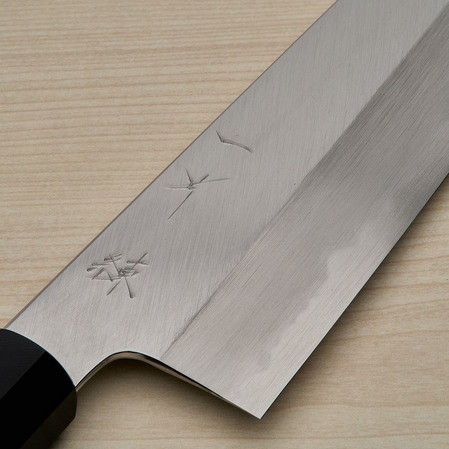 Hitohira Kikuchiyo Ren Blue #2 Gyuto 240mm Ho Wood Handle