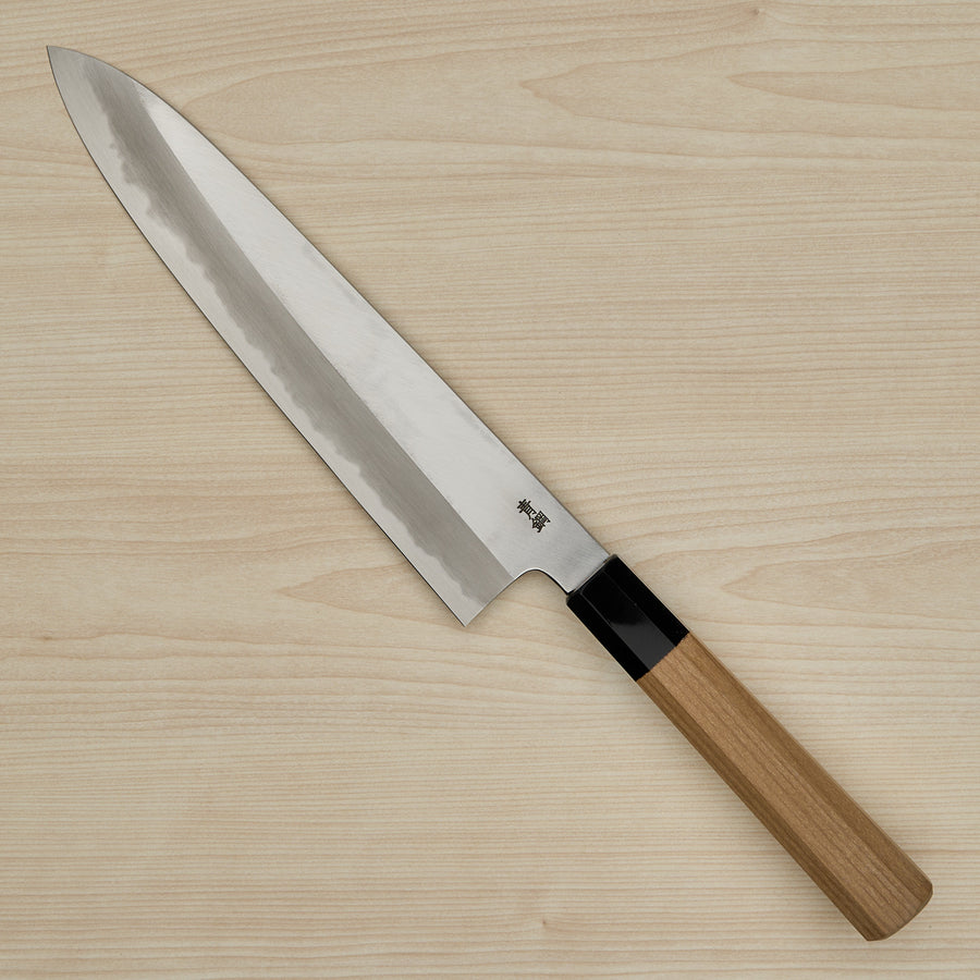 Hitohira Kikuchiyo Ren Blue #2 Gyuto 240mm Ho Wood Handle