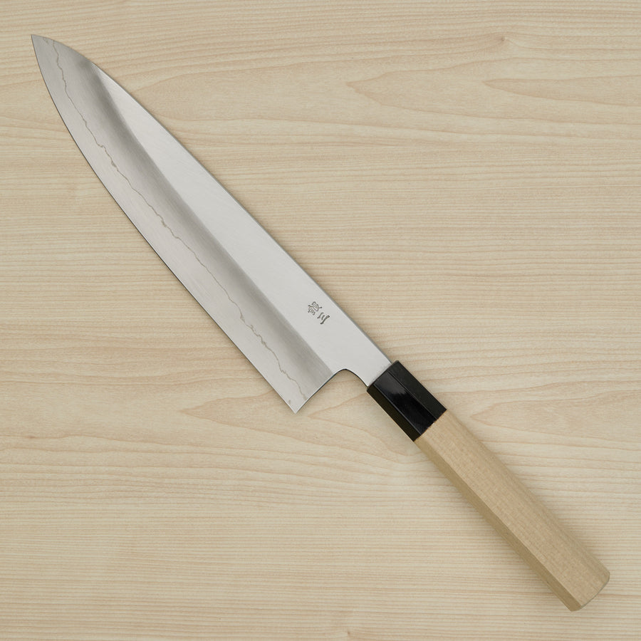 Hitohira Kikuchiyo Ren Silver #3 Gyuto 240mm Ho Wood Handle