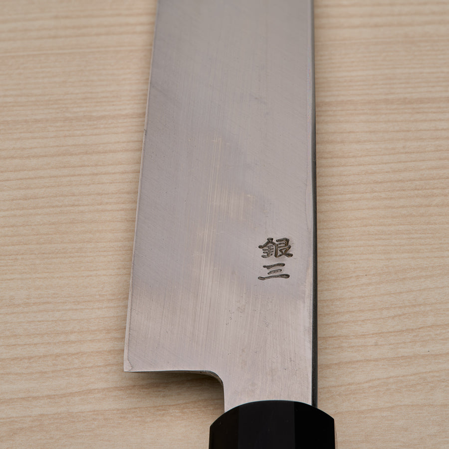 Hitohira Kikuchiyo Rikichi Silver #3 Yanagiba 300mm Ho Wood Handle
