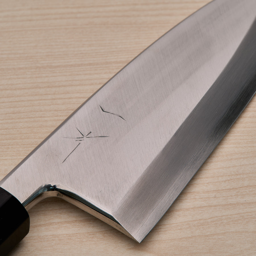 Hitohira Kikuchiyo Rikichi Silver #3 Deba 150mm Ho Wood Handle