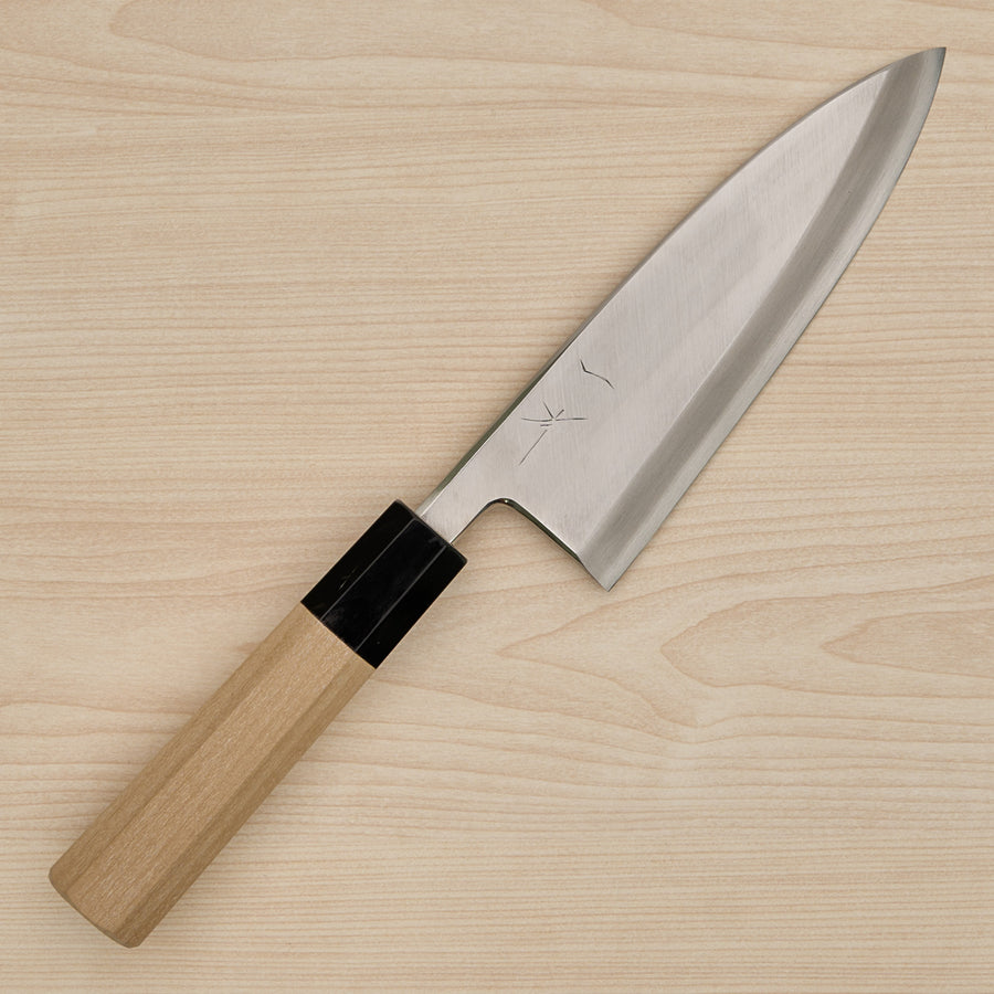 Hitohira Kikuchiyo Rikichi Silver #3 Deba 150mm Ho Wood Handle