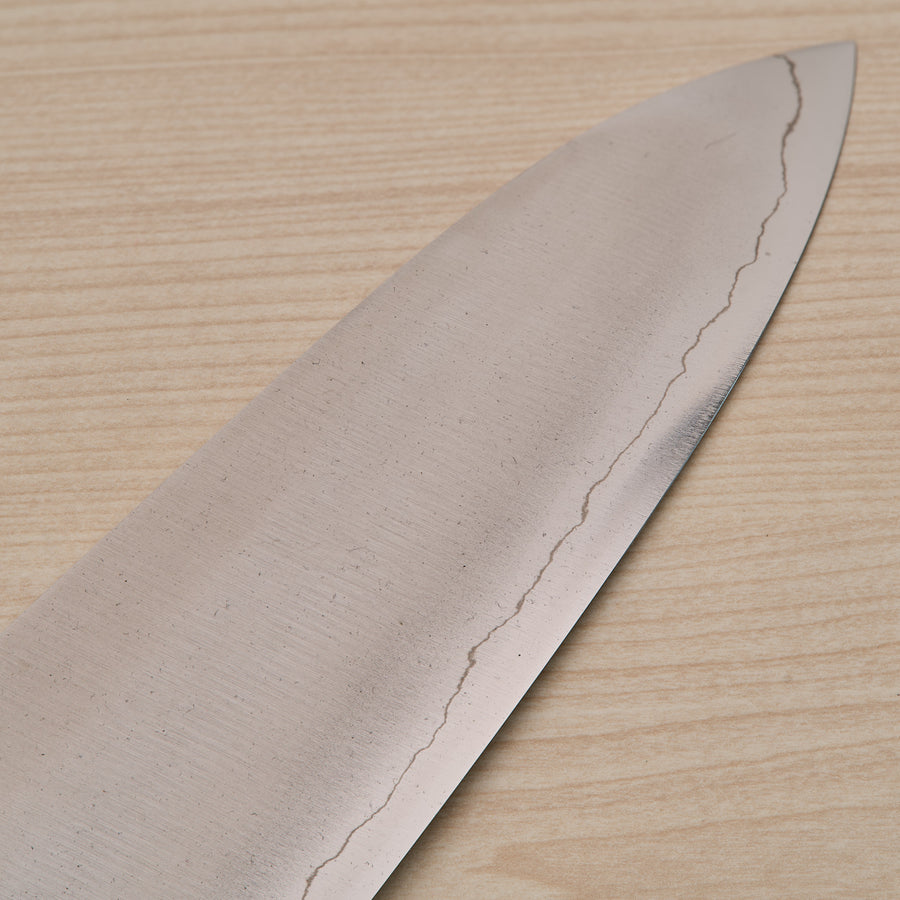 Hitohira Kikuchiyo Gosaku Silver #3 Gyuto 240mm Olivewood Handle