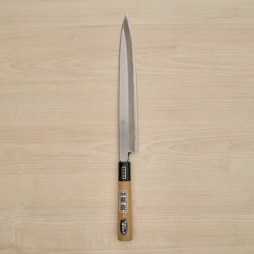 Morihei Munetsugu White #2 Yanagiba 270mm Ho Wood Handle