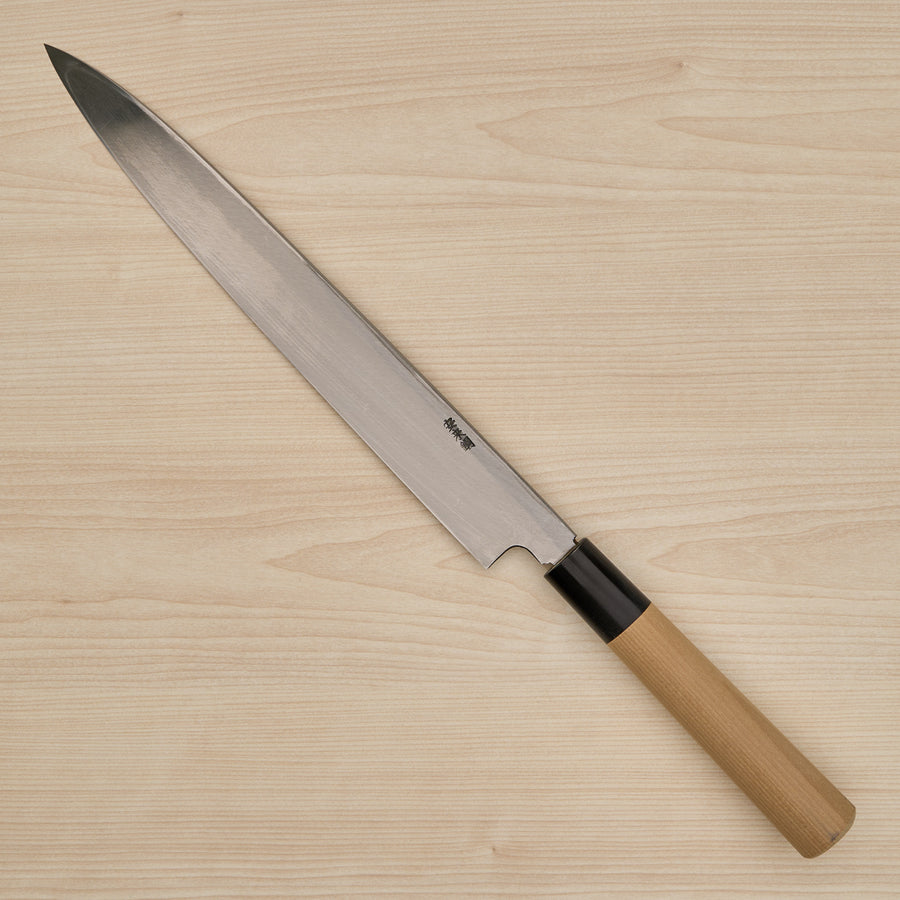 Morihei Munetsugu White #2 Yanagiba 270mm Ho Wood Handle