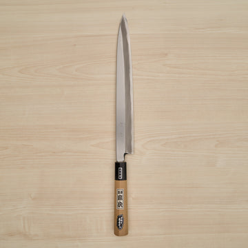 Morihei Munetsugu White #2 Yanagiba 300mm Ho Wood Handle