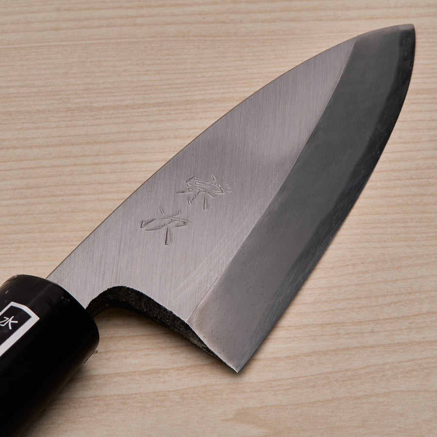 Morihei Munetsugu White #2 Deba 105mm Ho Wood Handle
