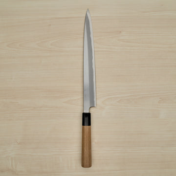 Hitohira Togashi White #1 Tachi Yanagiba 270mm Ho Wood Handle
