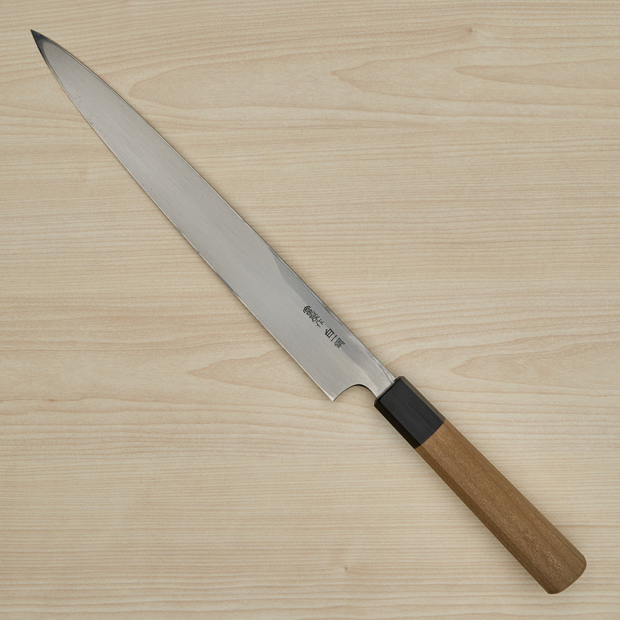 Hitohira Togashi White #1 Tachi Yanagiba 270mm Ho Wood Handle