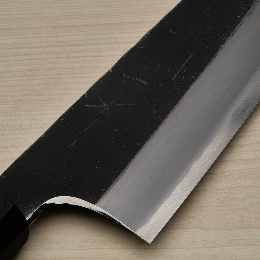 Hitohira Togashi White #2 Kurouchi Gyuto 240mm Tagayasan Handle
