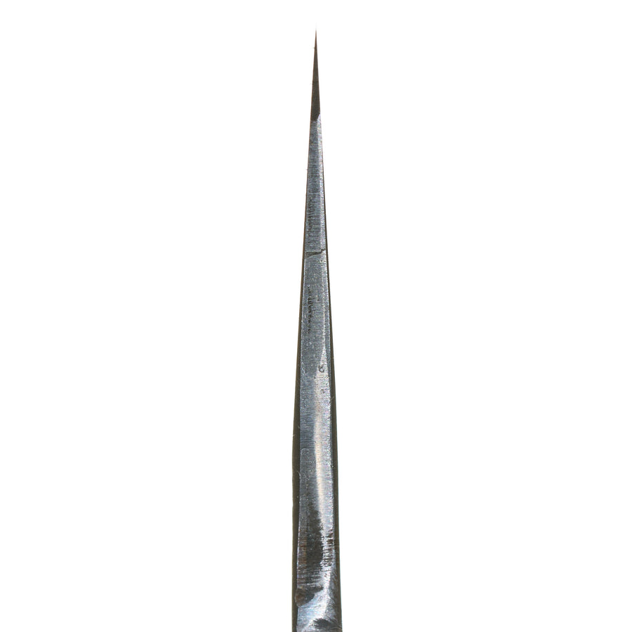 Morihei Hisamoto White #1 Tsuchime Stainless Clad Gyuto 210mm Pakka Handle (Fine Finish)