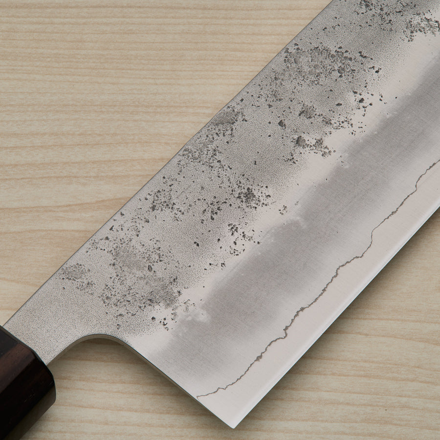 Hitohira Futana S3 Nashiji Nakiri 165mm Cherry Wood Handle