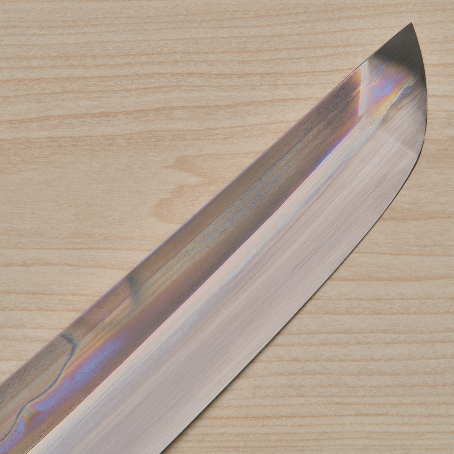 Hitohira Togashi White #1 Sanbonsugi Mizu Honyaki Yanagi Sakimaru 300mm Taihei Makassar Ebony Handle