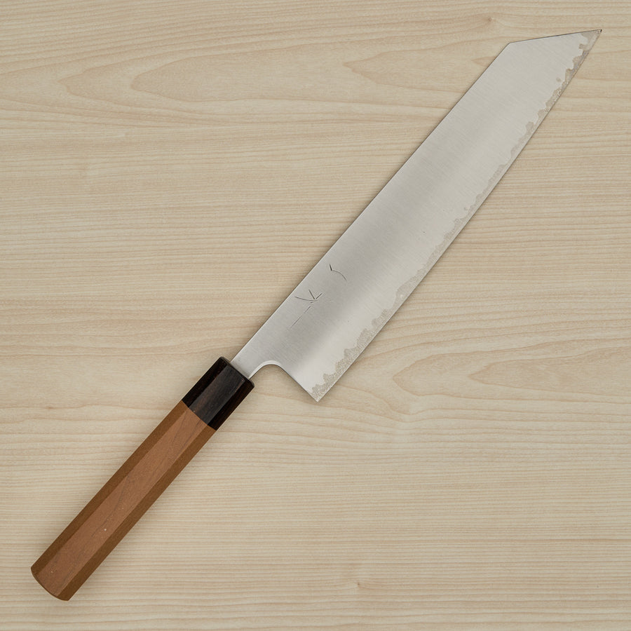 Hitohira Futana SB Migaki Kiritsuke Gyuto 240mm Cherry Wood Handle