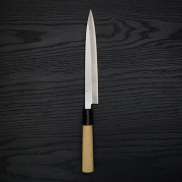 Hitohira Gorobei White #3 Yanagiba 210mm Ho Wood Handle (D-Shape)