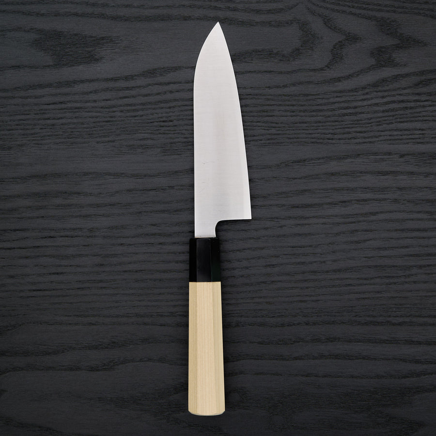 Hitohira Ashi Swedish Stainless Santoku 165mm Ho Wood Handle