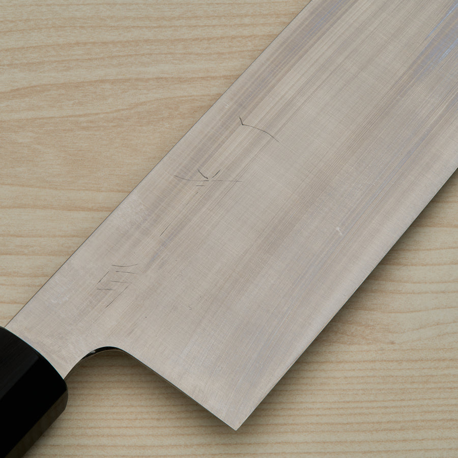 Hitohira Ashi White #2 Nakiri 165mm Ho Wood Handle