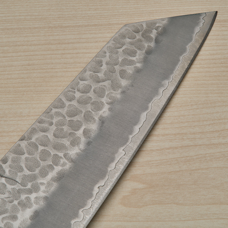 Hitohira Futana SB Migaki Tsuchime Bunka Cherry Wood Handle