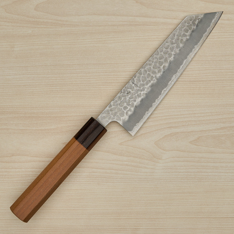 Hitohira Futana SB Migaki Tsuchime Bunka Cherry Wood Handle