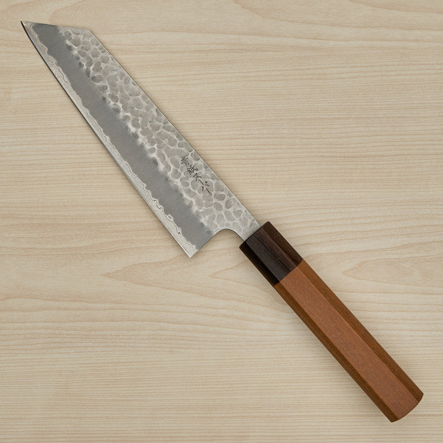 Hitohira Futana SB Migaki Tsuchime Bunka Cherry Wood Handle