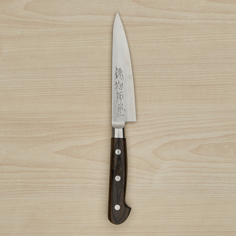 Hitohira Imojiya ST SG2 Petty 120mm Brown Pakka Handle