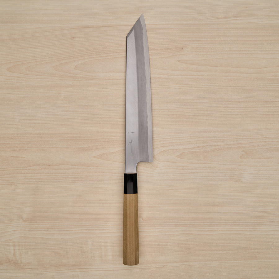 Hitohira Kikuchiyo Manzo Blue #2 Kiritsuke 270mm Ho Wood Handle
