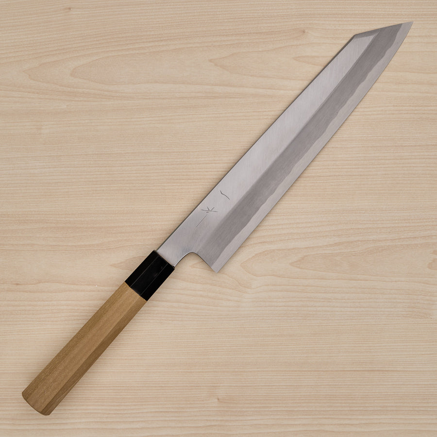 Hitohira Kikuchiyo Manzo Blue #2 Kiritsuke 270mm Ho Wood Handle