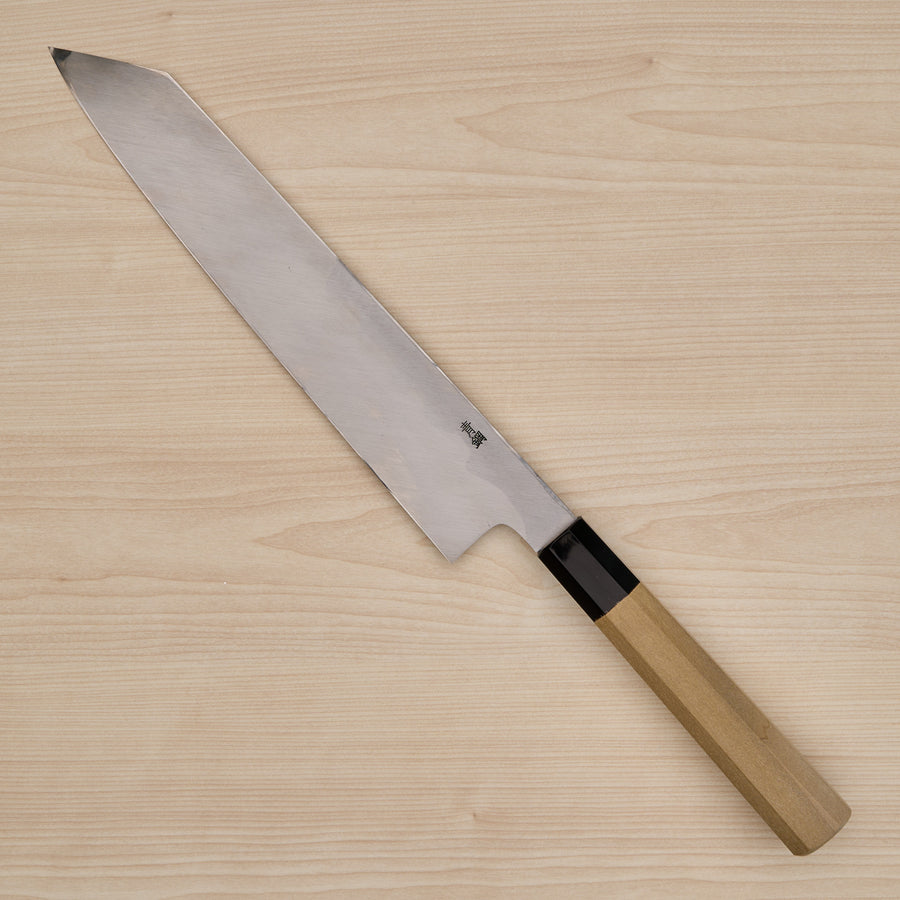 Hitohira Kikuchiyo Manzo Blue #2 Kiritsuke 270mm Ho Wood Handle