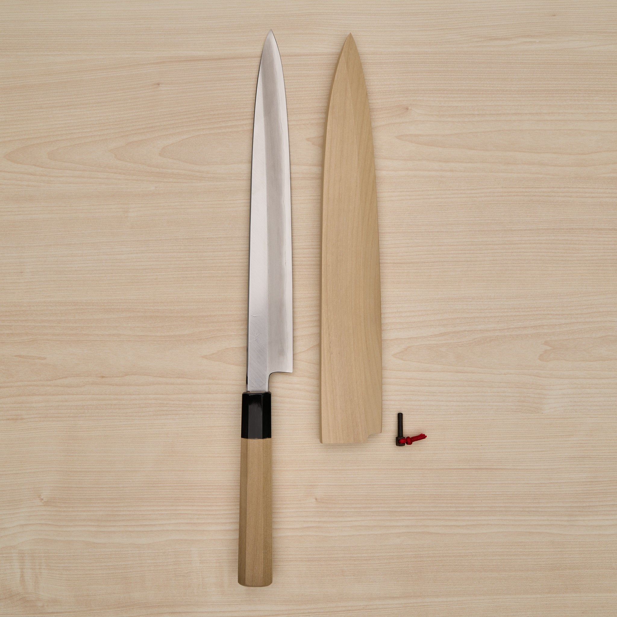 Hitohira Kikuchiyo Rikichi Silver #3 Yanagiba 270mm Ho Wood Handle