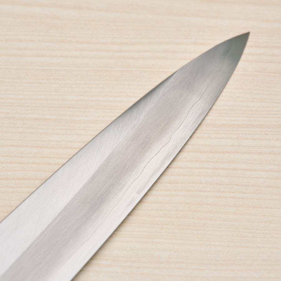 Hitohira Kikuchiyo Mosuke Silver #3 Yanagiba 240mm Ho Wood Handle