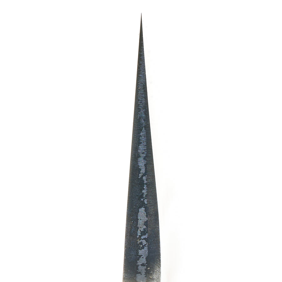 Hitohira Hinode Tsuchime White #2 Stainless Clad Paring 90mm Taihei Wood Handle