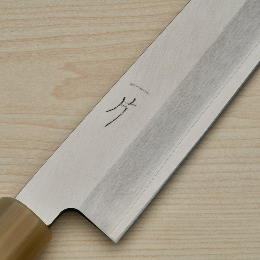 Hitohira Silver #3 Yanagiba 300mm Ho Wood Handle (D-Shape)