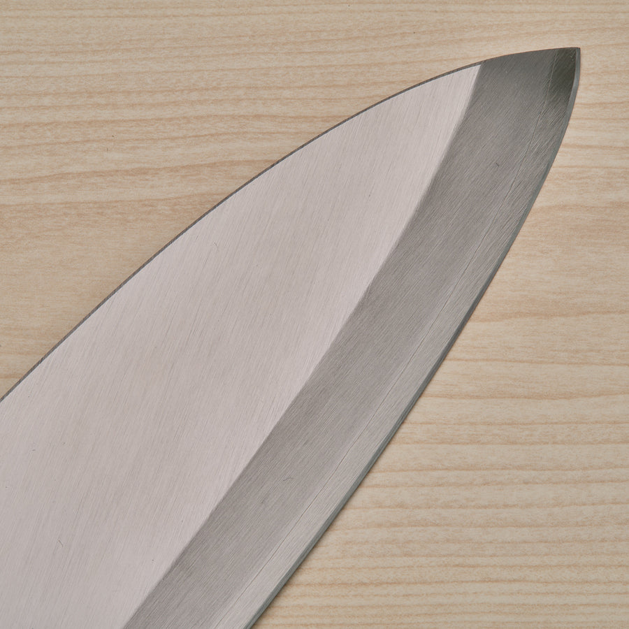 Hitohira Silver #3 Deba 165mm Ho Wood Handle (D-Shape)