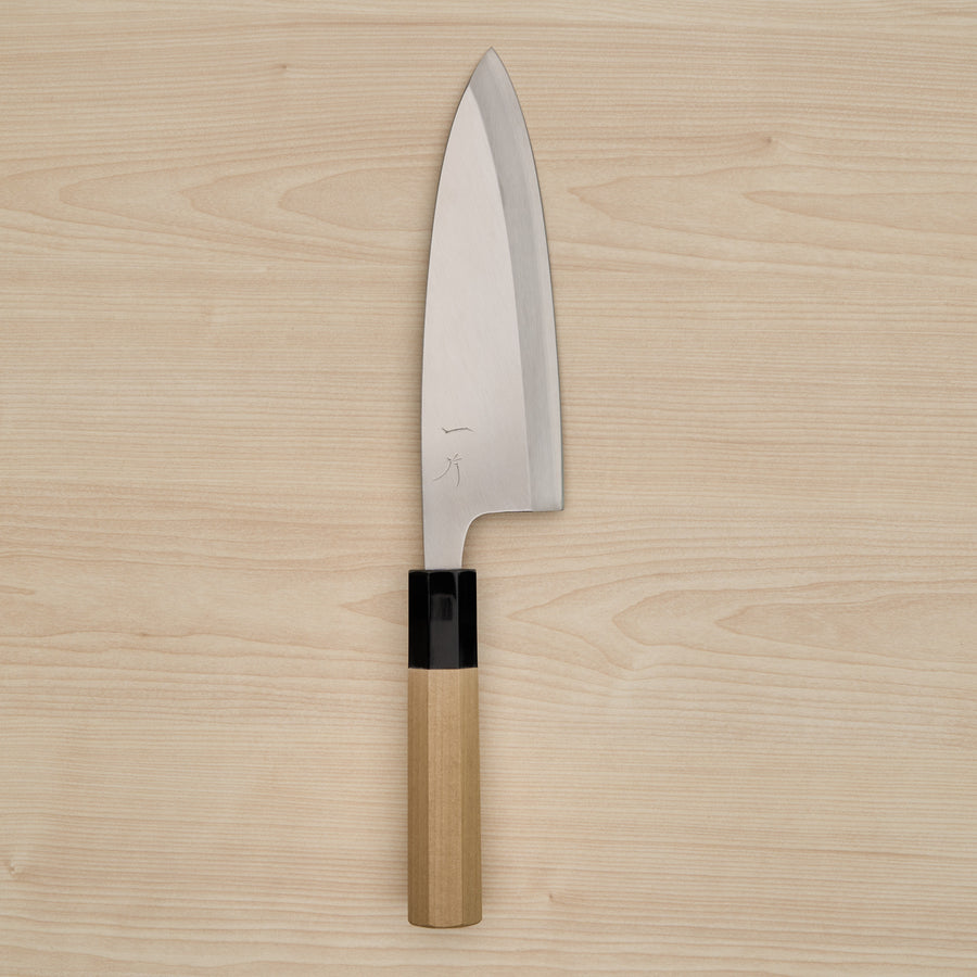Hitohira Silver #3 Deba 180mm Ho Wood Handle