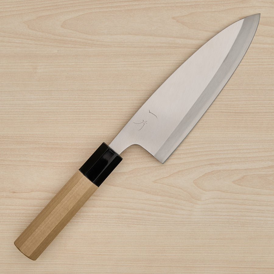 Hitohira Silver #3 Deba 180mm Ho Wood Handle