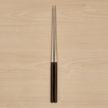 Hitohira Ebony Moribashi Chopstick 150mm Rounded