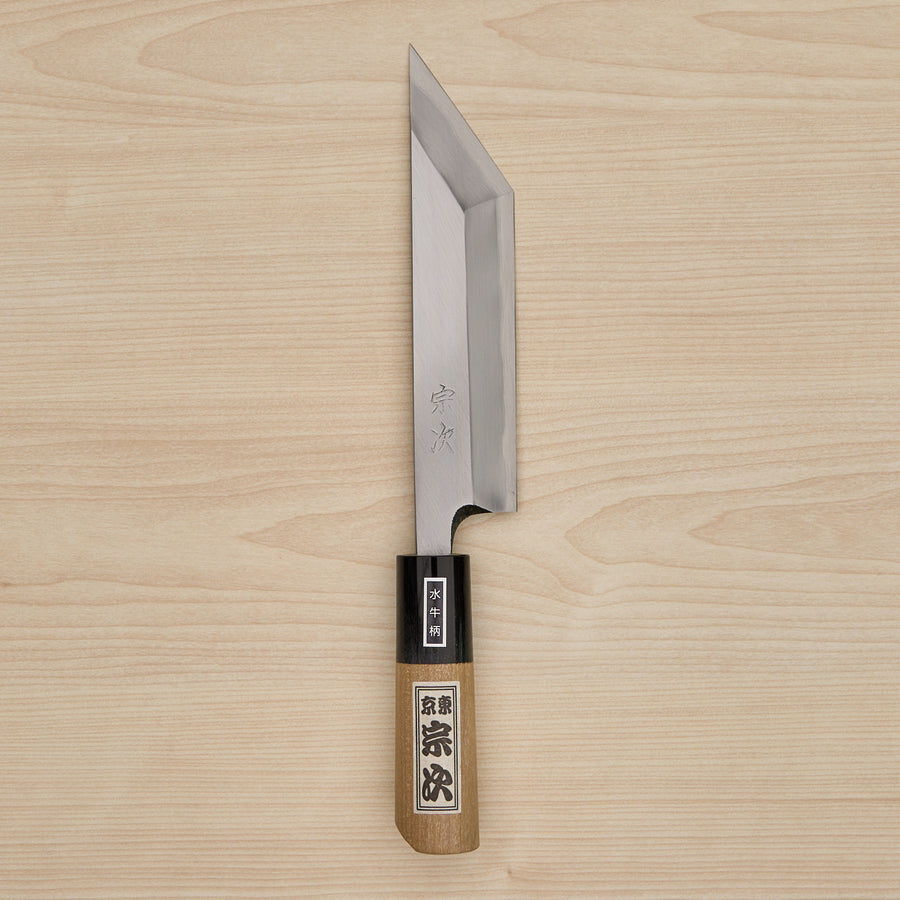 Morihei Munetsugu White #2 Edo Saki 150mm Ho Wood Handle