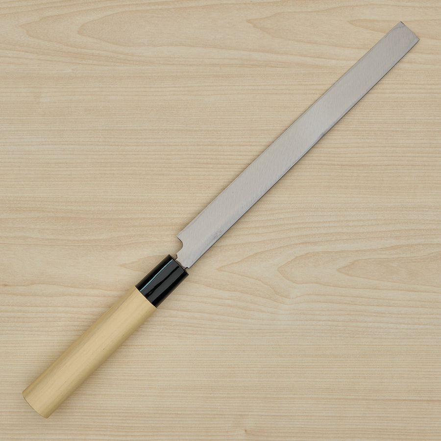 Morihei Yoshitomo Takobiki 210mm Poplar Handle