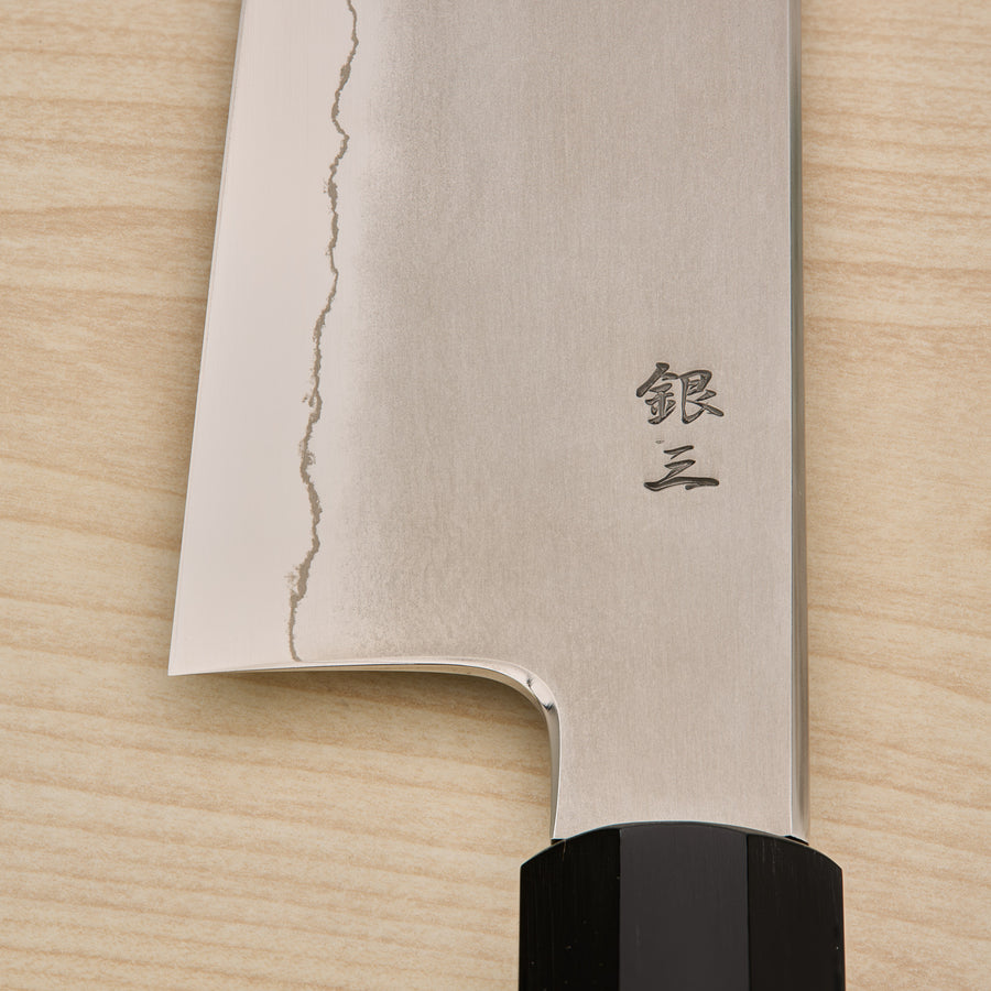 Tetsujin Silver #3 Kasumi Kiritsuke Gyuto 210mm Taihei Wood Handle